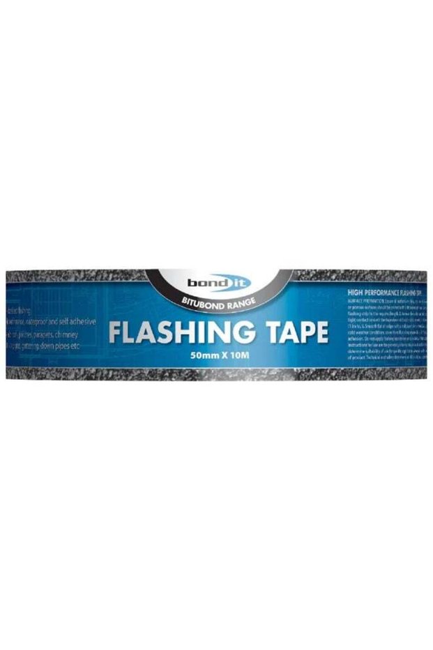 Bond It Flashing Tape 50mm X 10M – Lead-Coloured Self-Adhesive Waterproof Roofing Tape