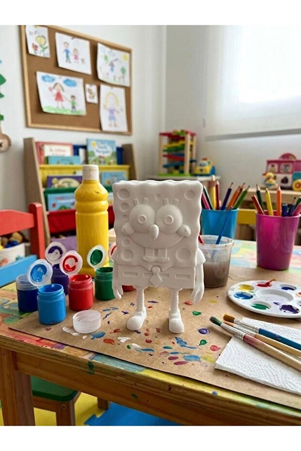 sünger bob figür boyama - 1