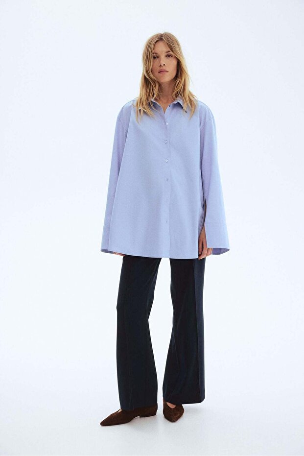 Flared belted trousers - 2