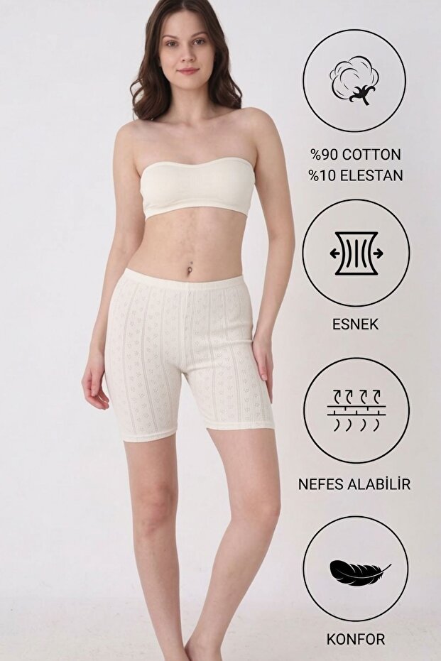 Women's Jacquard Breathable Boxers, Pack of Cotton ,Net52