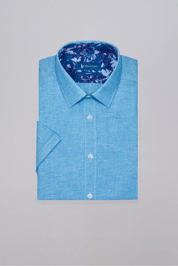 Cămaşa tipar cambrat Multicolor