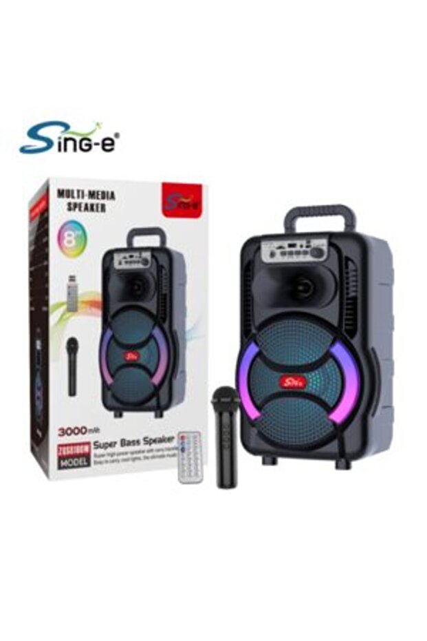 SING-E ZQC8166-8166W Multifunctional Wireless Speaker - 1