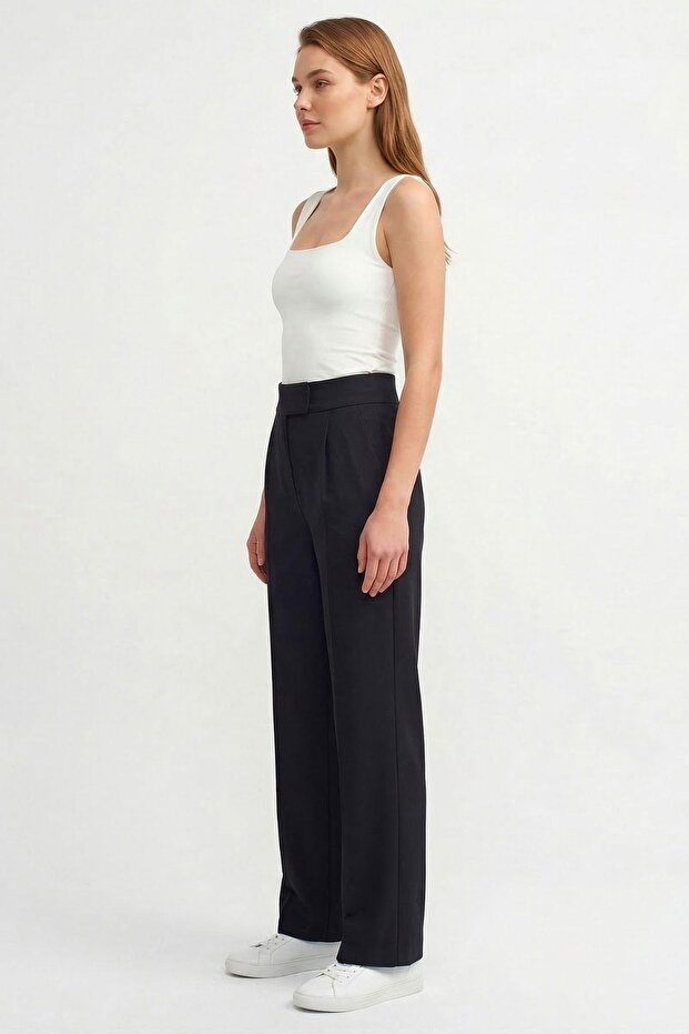 Black Velcro Pants 8410A - 2