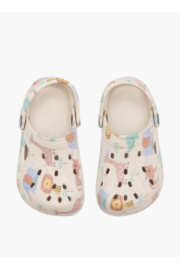 Boys Printed Clogs - 1