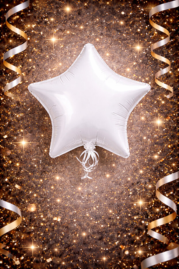 3-Piece Star Balloon Set – Stylish and Modern Party Decor