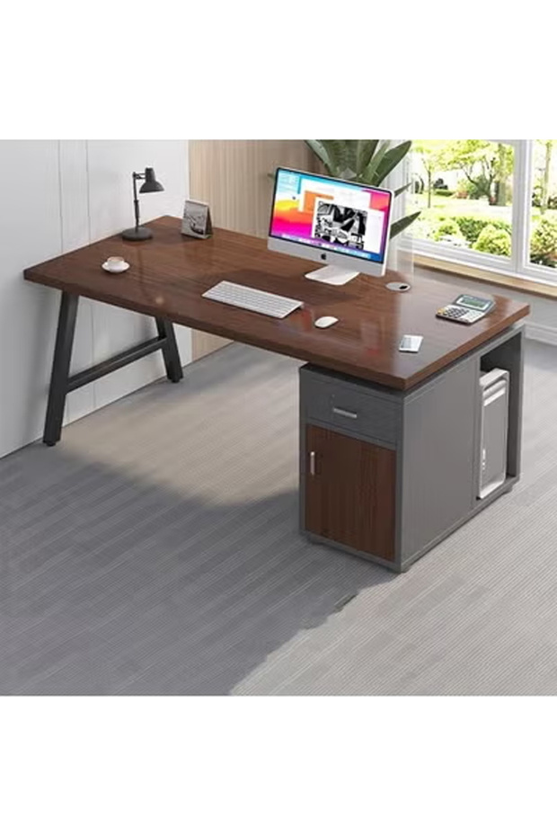 Executive Office Desk and Multifunction Computer Table - 1