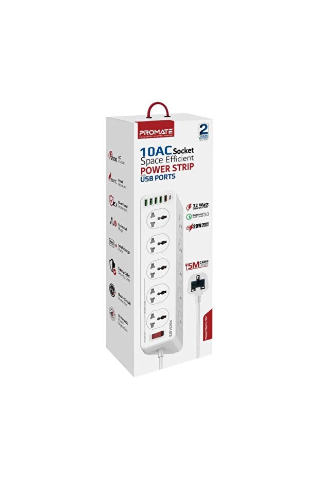 10AC Socket Power Strip - 1