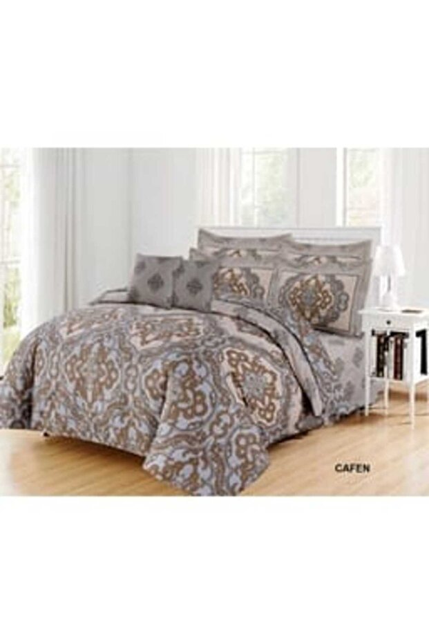 Cotton Single Flat Sheet Set, 2 pcs, 144 Thread Count - 2