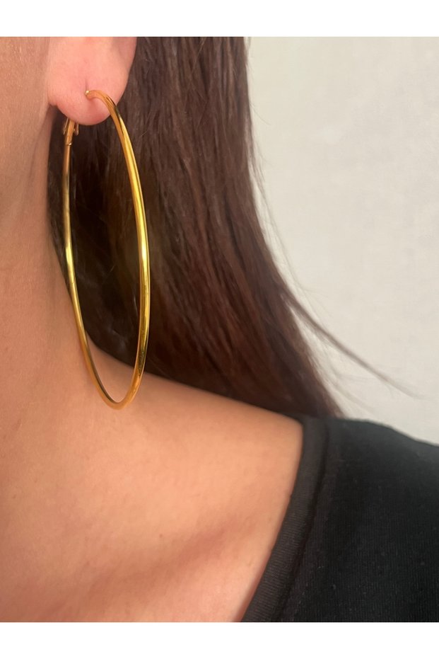 Big-Chunky Hoop Earrings
