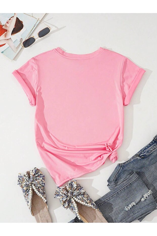 Γυναικείο μπλουζάκι Basic Plus Size - 2