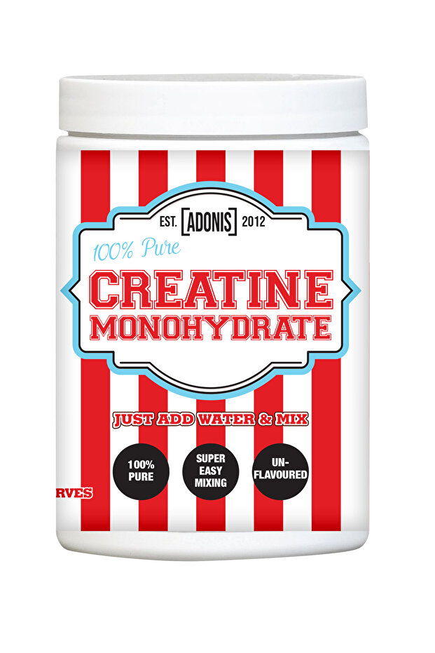 ادونيس - 100% كرياتين مونوهيدرات نقي (500 جم) - Pure Creatine Monohydrate