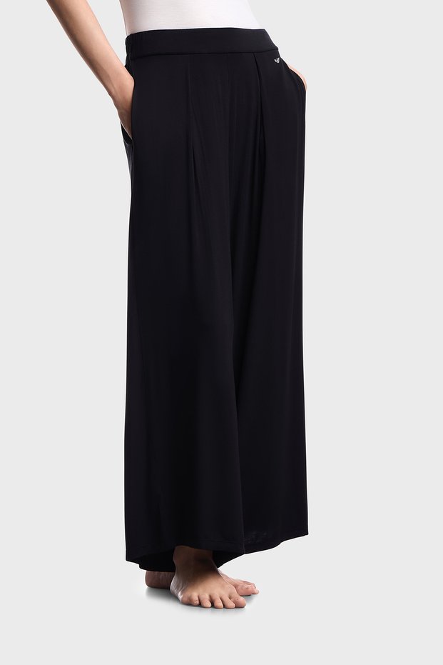 Logo Wide Leg High Waist Pants Pants Ew000522 Af19024 Uc001
