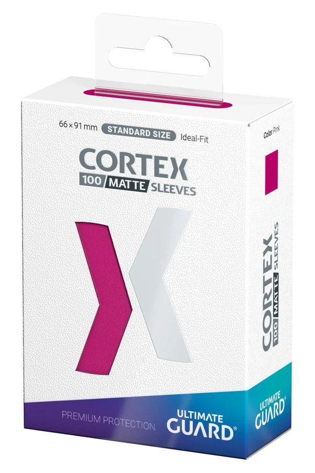 Manșoane Cortex Matte Standard Size 100 Roz - 3