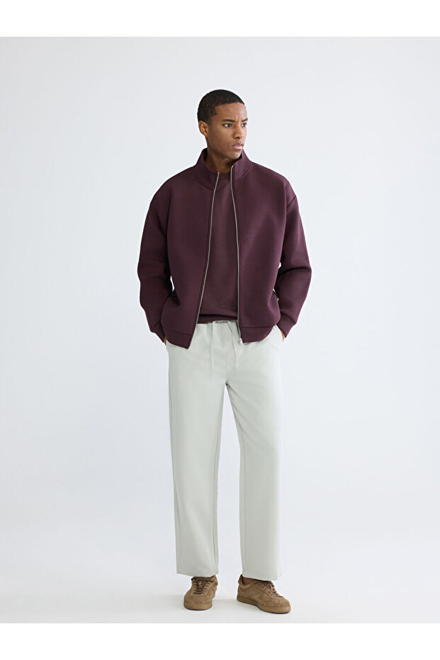 Xside Gray Standard Mold Gabardine Men's Pants