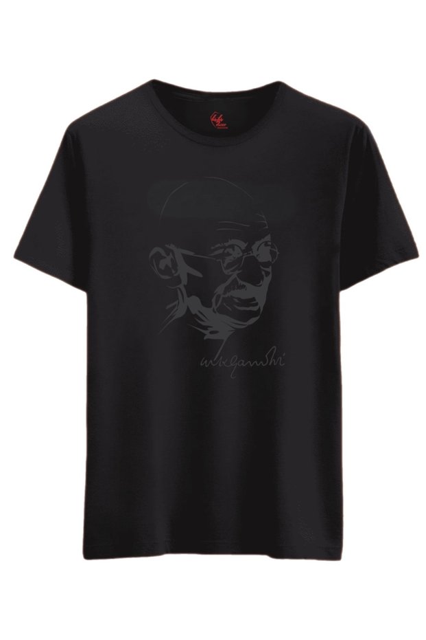 Peace Spirit Minimal Silhouette Printed T-Shirt / Tank Top (Optional)