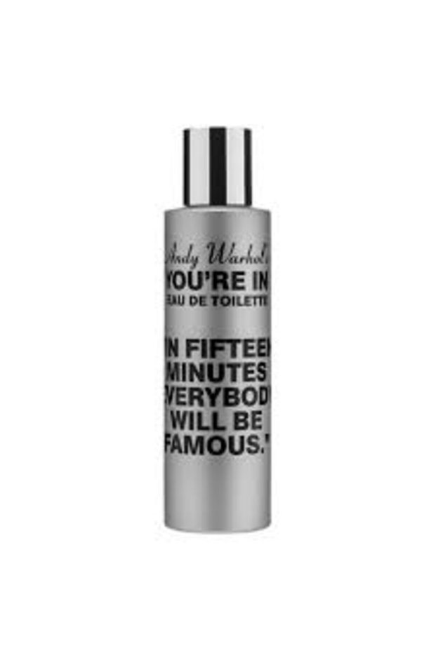Andy Warhol’s You’re In "In Fifteen Minutes .." EDT 100ml Unisex
