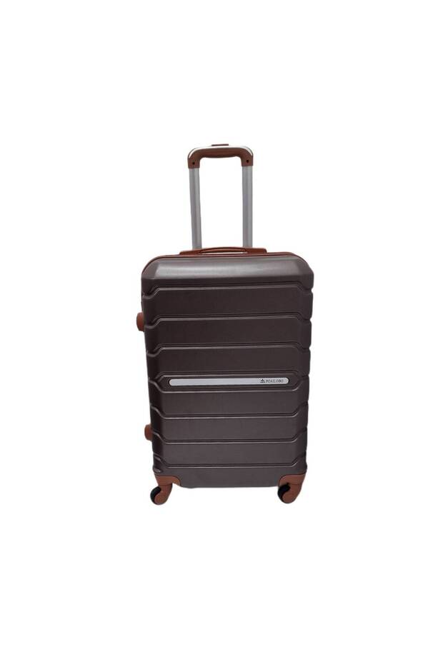 Valize plastic 1ps Bronz L - 1