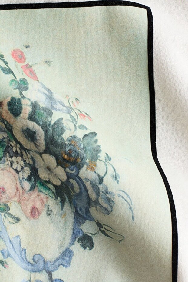 Baskı Motifli Oversize Sweatshirt - 4