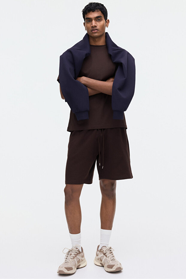 Sweatshirt Şort Regular Fit