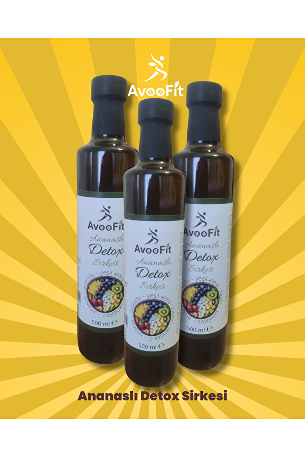 Ananaslı Detoks Sirkesi 500ML