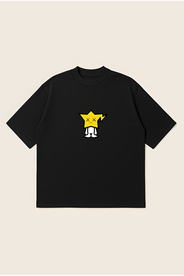 Kaws Milo Boxy Fit Oversized Unisex 100% Cotton-Pack T-Shirt – Printed T-Shirt | Streetwear
