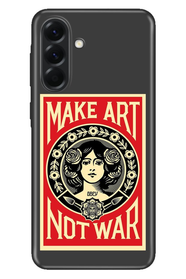 Galaxy A57 (Sm-A576B) Compatible Case Colorful Silicone Printed Tpu Make Art