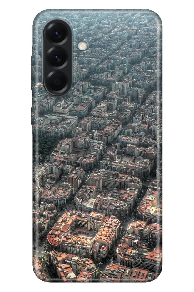 Galaxy A57 (Sm-A576B) Compatible Case Colorful Silicone Printed Tpu Barcelona
