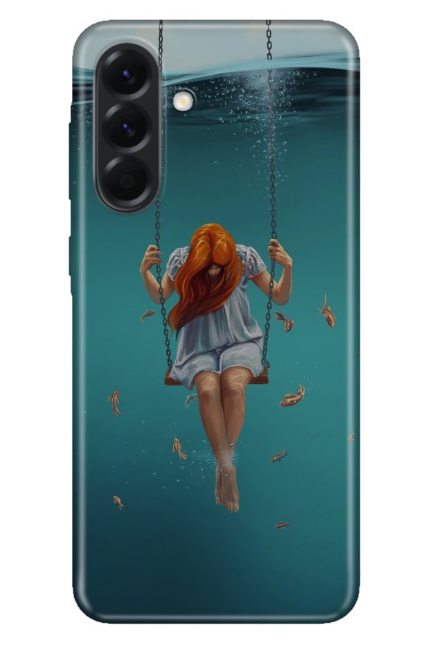 Galaxy A57 (Sm-A576B) Compatible Case Colorful Silicone Printed Tpu Love Pain