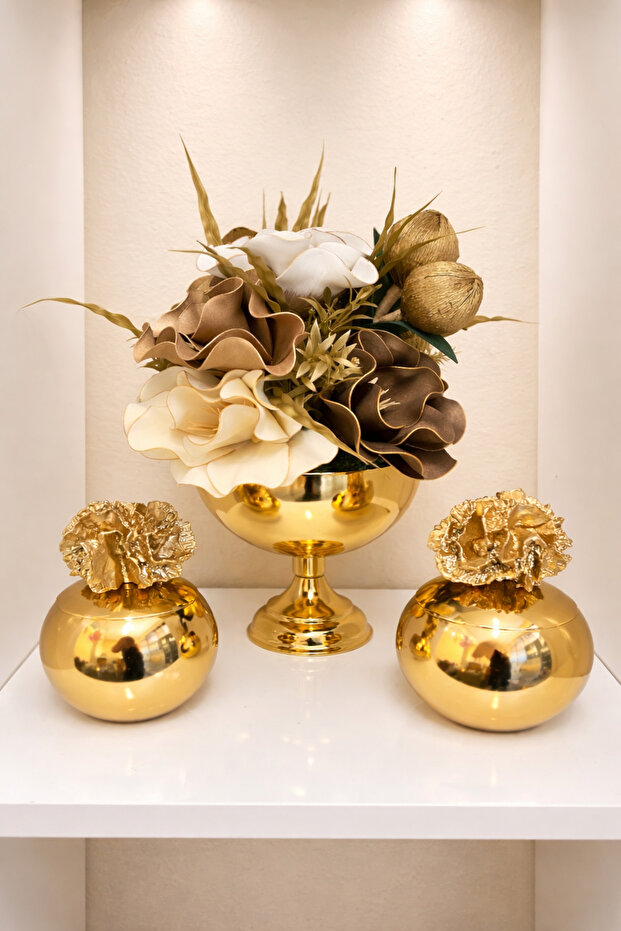 GOLD EVA ARANJMAN SETİ