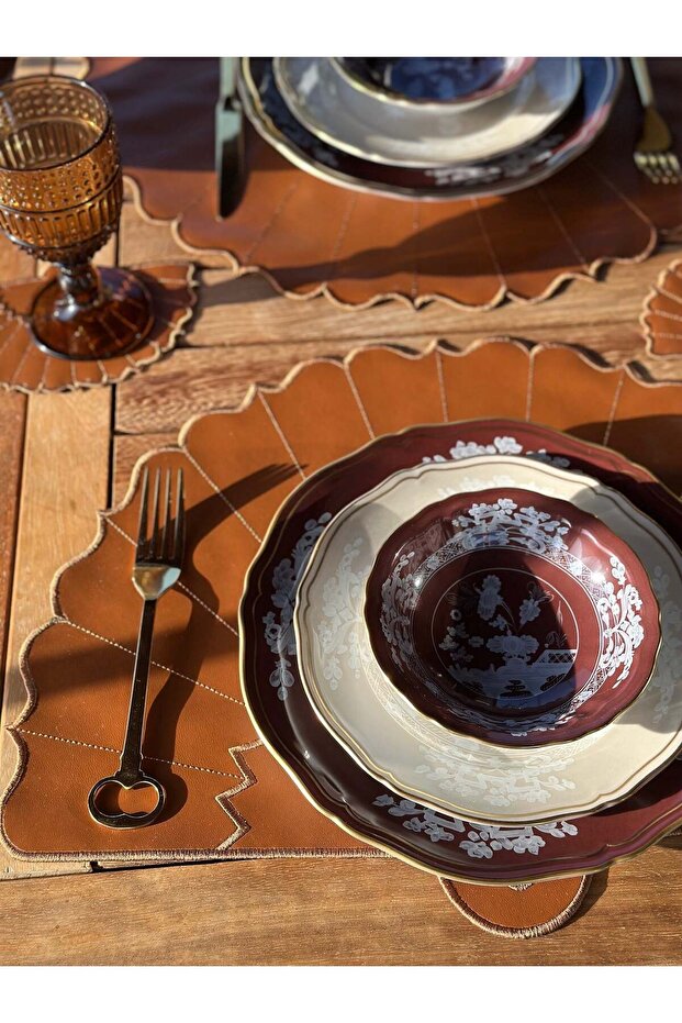 Monarch 2li Deri Amerikan Servis Taba - 5