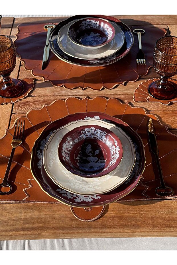 Monarch 2li Deri Amerikan Servis Taba - 2