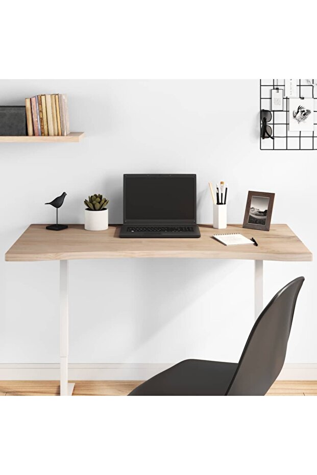 Desk top, 110x60x2.5 cm, solid pine wood - 1