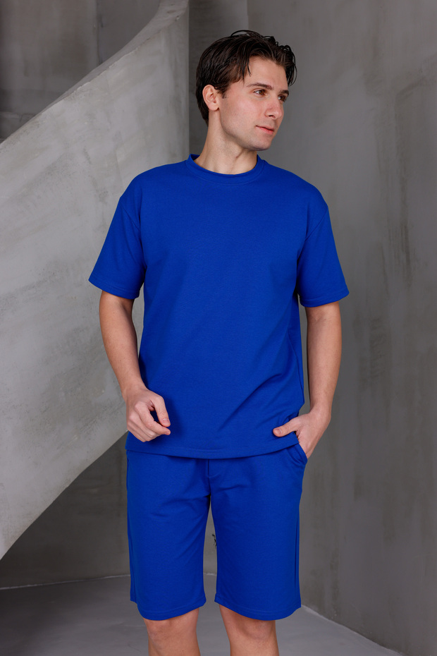 Ανδρικό Σετ Σορτς Basic Oversize Alt-Top 2 με δύο κλωστές - 5