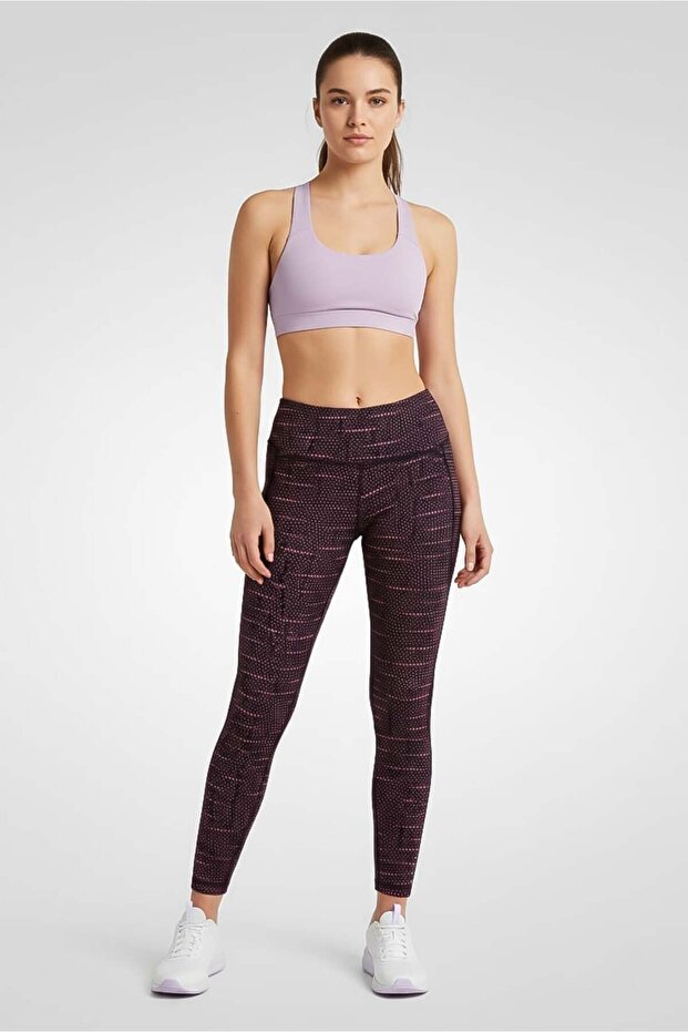 Women Tight Fit Training Leggings, Multicolor
