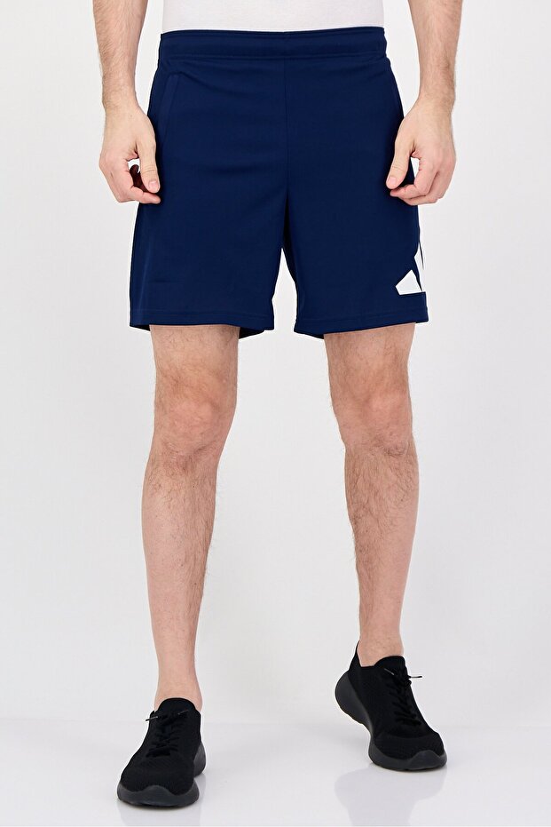 Men Sportswear Fit Running 7 Inseam Shorts, Navy Blue