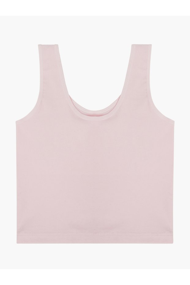 Teen Girls Pink Cami Vest with Build Padding