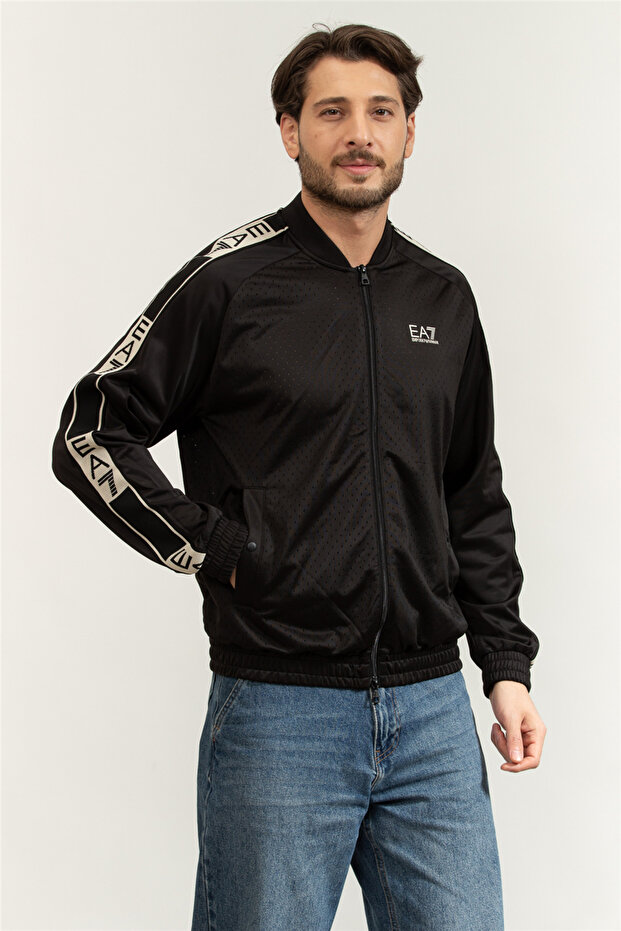 Erkek Fermuarlı Sweatshirt - 2