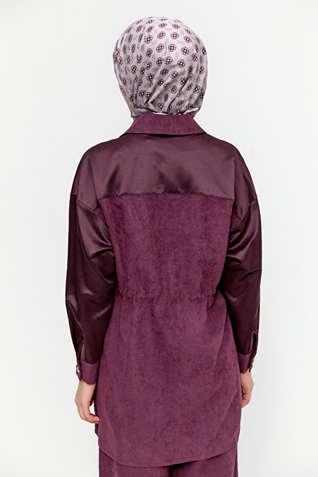 Düğmeli Lyocell Tunik - 6