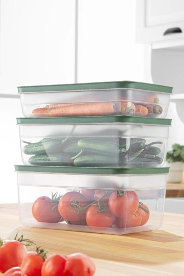 Tupper Model - Vacuum Sealed - Mikrodaa Refrigerator Storage Container 3,8Lt