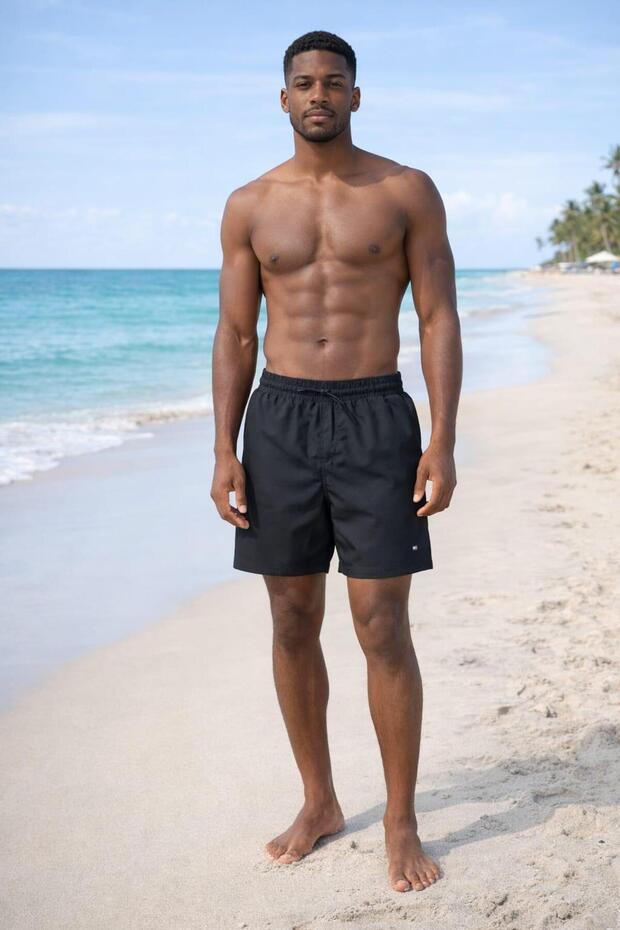 Men's Adjustable Waist Swimsuit Shorts