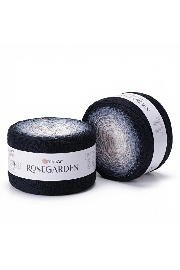 Rosegarden - Embroidered Hand Knitting Yarn Embroidered-328