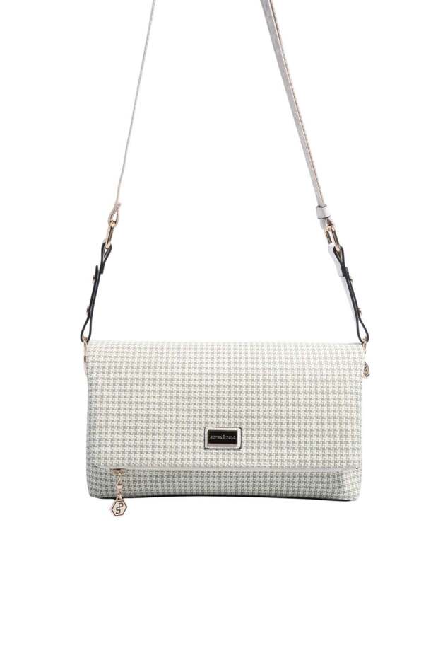 Green - Bone Crow's Feet Plaid Women's Crossbody Bag Sp1278