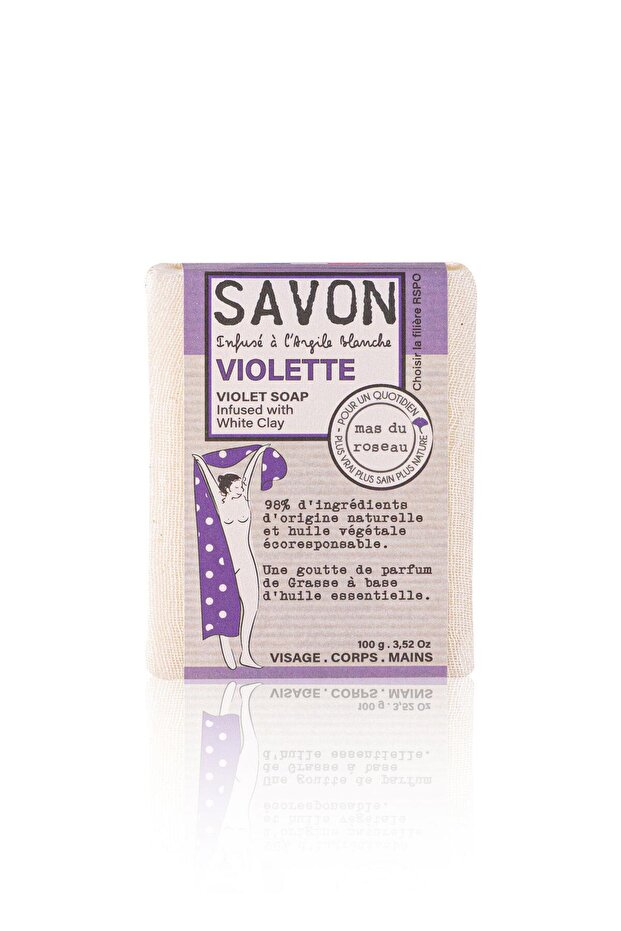 Violet Scented Herbal Soap 100 Gr