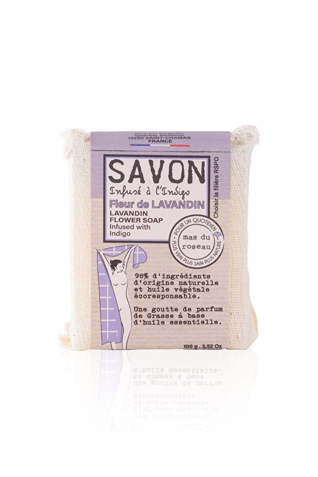 Lavender Scented Herbal Soap 100 Gr