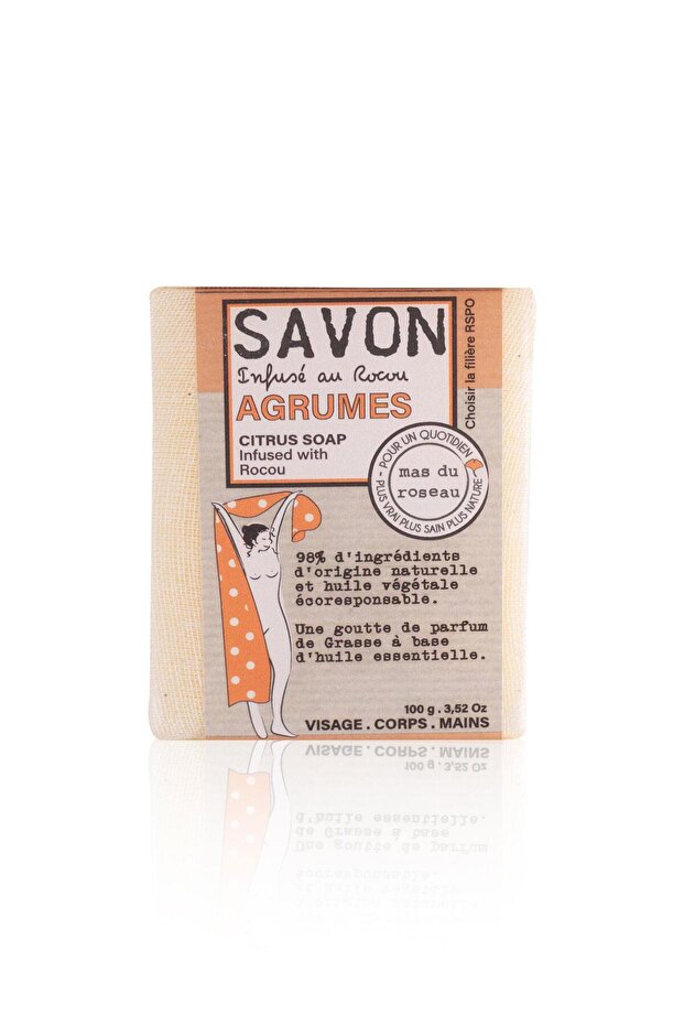 Citrus Scented Herbal Soap 100 Gr