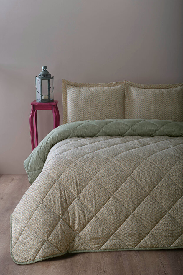 Sensity Sleeping Set Single Mosaic Green