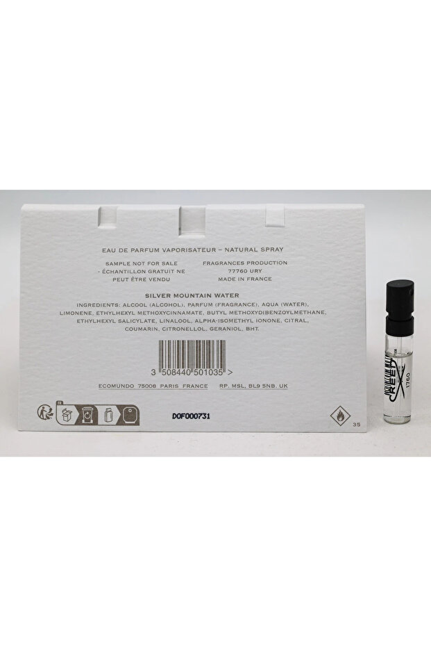 Silver Mountain Water EDP 1.7ml Unisex