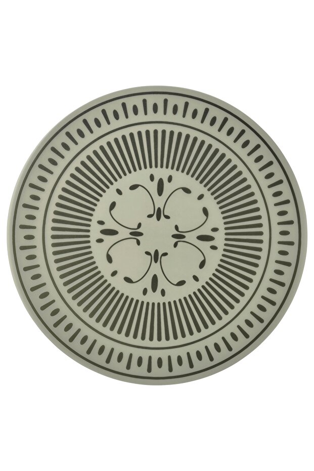 Tuviris Placemat , Gray-Green, 37 Cm, 1 Piece Plastic Placemat
