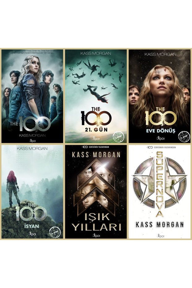 The 100 - Supernova - Işık Yılları Kass Morgan Book Set