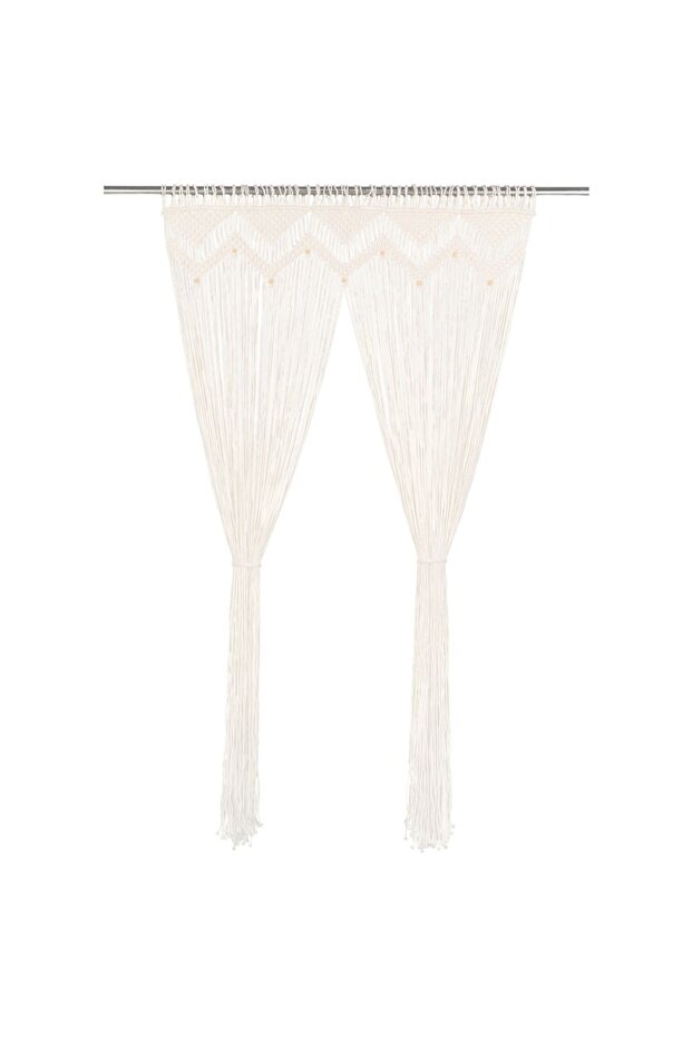 Perdea macrame, 140 x 240 cm, bumbac - 1